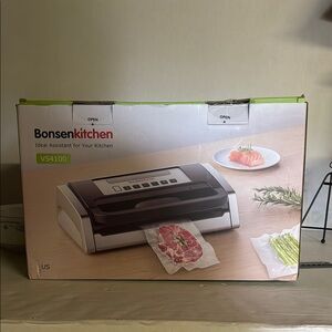 Sleek Black and White Kitchen Food Storage Solution